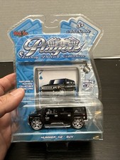 2004 Maisto Players Luxury Diecast Collection Hummer H2 Black Rare