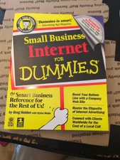 Small Business Internet For Dummies By Greg Holden. Paperback (learning business