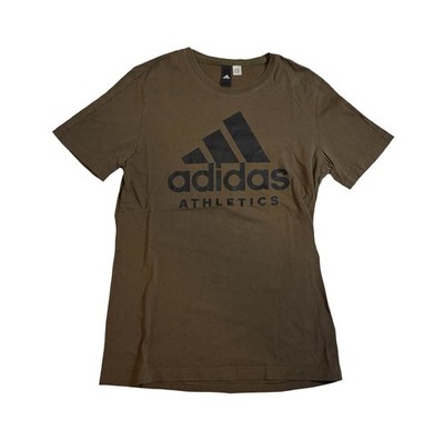 Adidas Athletics T-Shirt Dunkel Grün  Größe: M