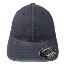 Port Authority Baseball Cap Blue Medium 6 Panel Flexfit Outdoor Blank