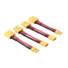 OliRC 4pcs XT30 XT-30 to XT60 XT-60 Male Female RC Connector Adapter with...