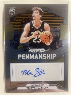 2024-25 Panini Prizm Draft Picks - Penmanship Tristan da Silva #P-TDS (AU, RC)