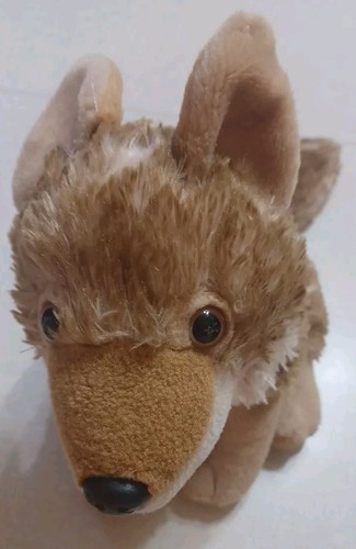 Wild Republic Coyote Plush Stuffed Animal With Realistic Sound - 6 Inch Howling Wild Call Toy