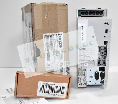 LENZE ECSEA032C4B 3/PE AC 0-400V/480V 12.7/10.2A 0-600HZ SERVO DRIVE - NEW#