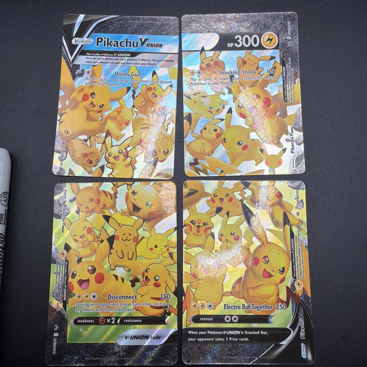 Pikachu V-Union Pokémon TCG Cards for sale | eBay