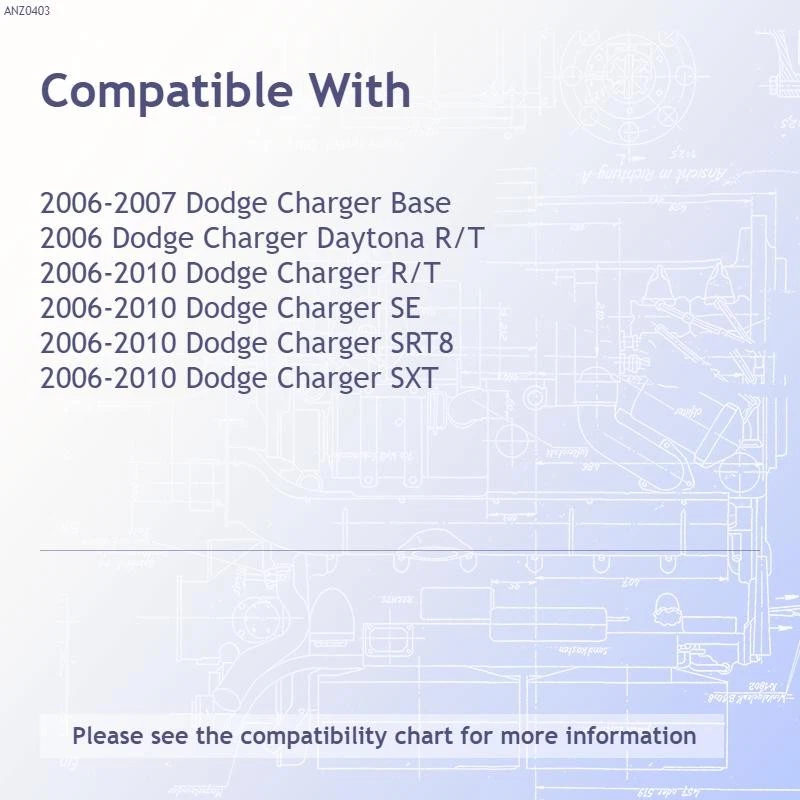 Черный прозрачный объектив проектор фары комплект w/Halo для 2006-2010 Dodge зарядное устройство - Изображение 3 из 4