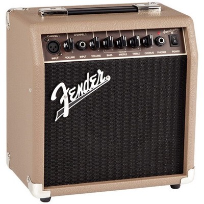 Akustikgitarren-Verstärker Fender Acoustasonic 15 Amp Combo Gitarre Akustikgitar