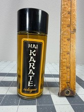 Vintage Hai Karate Cologne 4 Oz Bottle Origin...