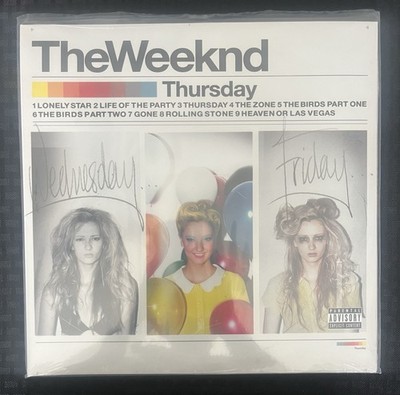 The Weeknd Thursday Vinyl LP SEALED XO Trilogy Album