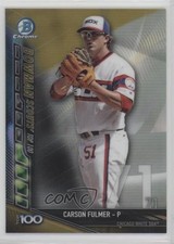 2017 Bowman Chrome Scouts Top 100 Gold Refractor 42/50 Carson Fulmer #BTP-71 3b7