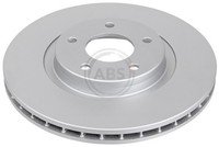 2X Bremsscheibe A.B.S. 17581 FüR XJ Jaguar XK X308 X100 Daimler Convertible X300