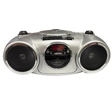 DURABRAND Boombox CD-2036 AM-FM CD/Cassette For Parts Only