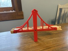 Thomas Wooden Suspension Bridge Train Track- Brio