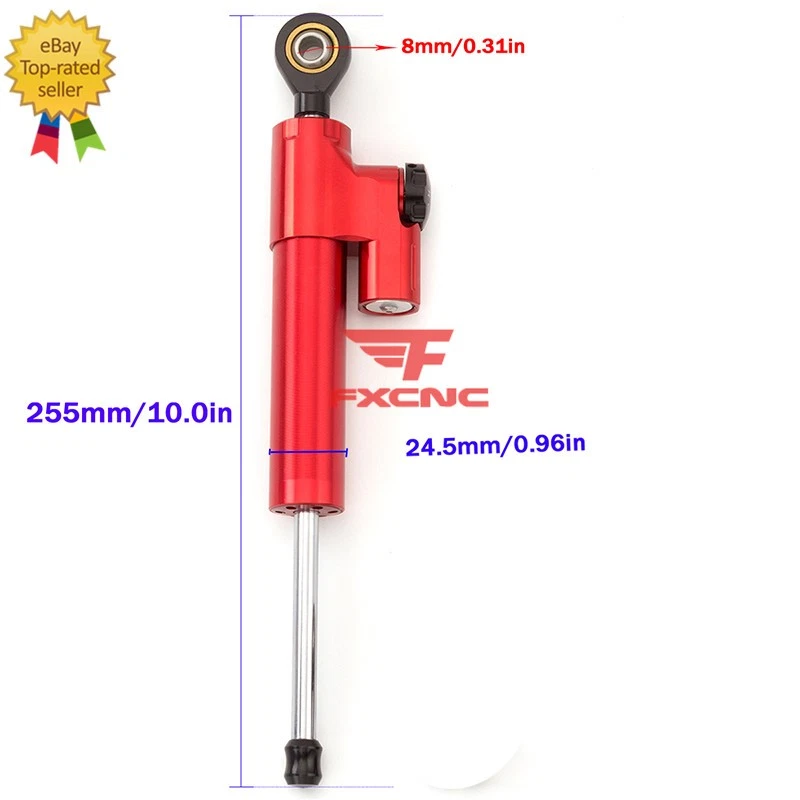 For Suzuki GSX-S1000 GSXS1000F 2016-2025 CNC Steering Damper Mount Kit 2018 2023 - Image 3 of 4