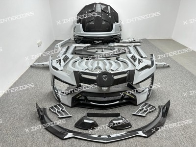 Lamborghini URUS 2019-2023 Front Bumper Hood Panels Upgrade Mansory Body Kit