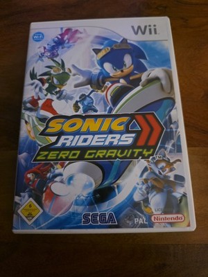 Sonic Riders Zero Gravity Nintendo Wii Spiel mit Hülle und Anleitung