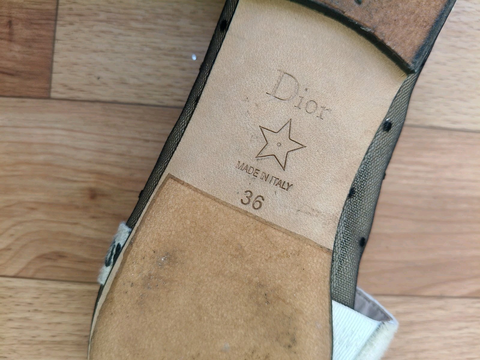 DIOR MESH BALLERINA  BALLETS EU 36 US 6  thumbnail 10