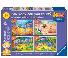 Ravensburger Counting Animals - My First Jigsaw Puzzles for Toddlers Age 2 Years