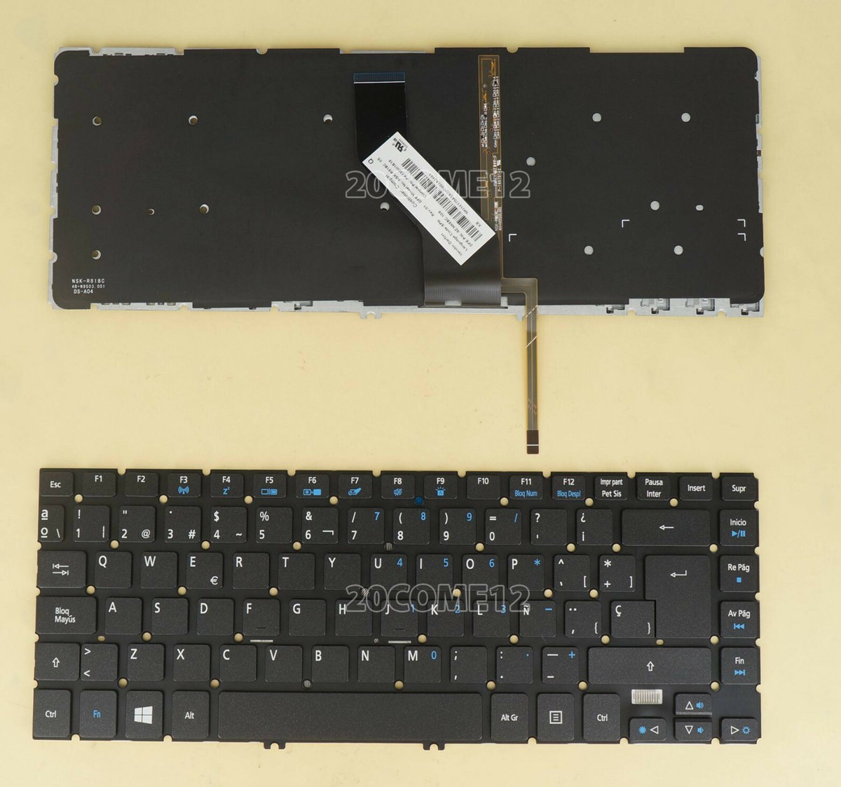 For Acer Travelmate P648-M P648-MG P648-G3-M P648-G2-MG Keyboard