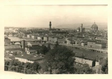 Photo, Kriegsmarine, ITA 1937: Beautiful panoramic view of Florence (MB)21229