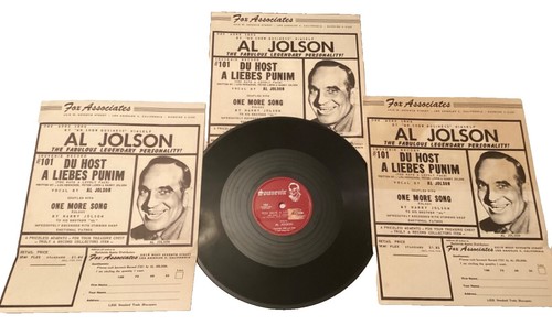 AL JOLSON You Ain't Heard Nothin' Yet Jolie's Finest Columbia