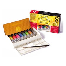 Sennelier L'Aquarelle Artists Set tascabile 8 x 10 ml tubi da viaggio acquerello