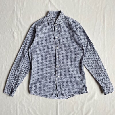 Eton Slim Fit Hemd mit Muster Größe 39
