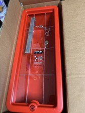 Plastic Fire Extinguisher Cabinet, Fits 10 Lbs. Extinguisher, Red