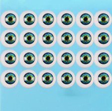 12Pairs 22mm Acrylic Eyes Half Round for Reborn Baby Doll BJD/OOAK Doll Supply