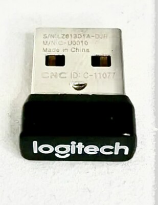 Logitech Wireless USB Nano PC Receiver  993-001106 CU0010 Dongle Tested