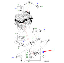 Thermostat Jaguar XF