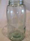 BLUE ATLAS MASON'S PATENT QT JAR c/ BUBBLES, NONFLAT BOTTOM, WAVES, SEAM, ZINC L — photo 3