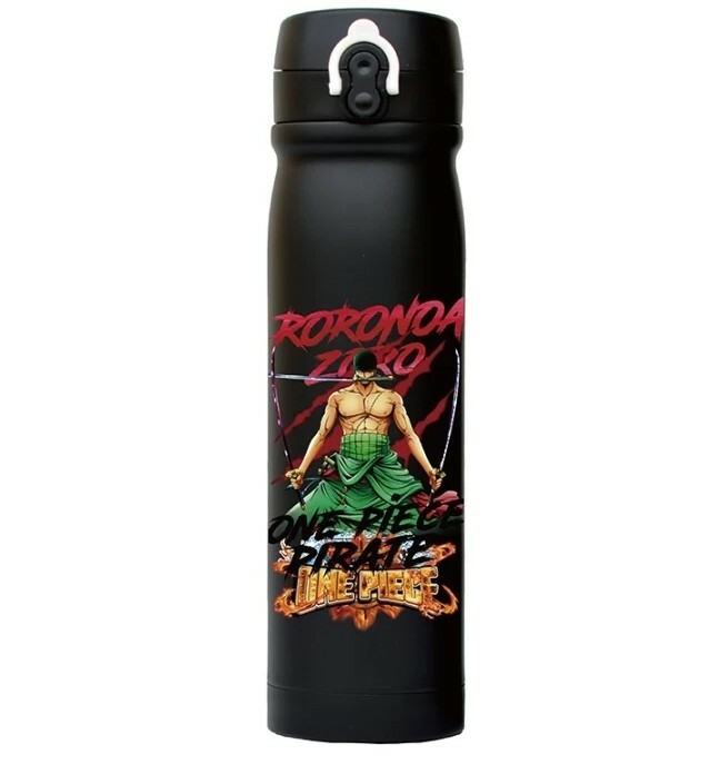Thermos Manga One Piece Zoro Bouteille Isotherme pour le Bureau