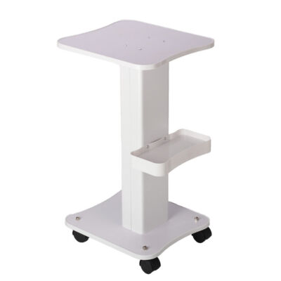 White Beauty Salon Trolley On Wheels SPA Machine Stand Storage Rolling Cart  UK UK