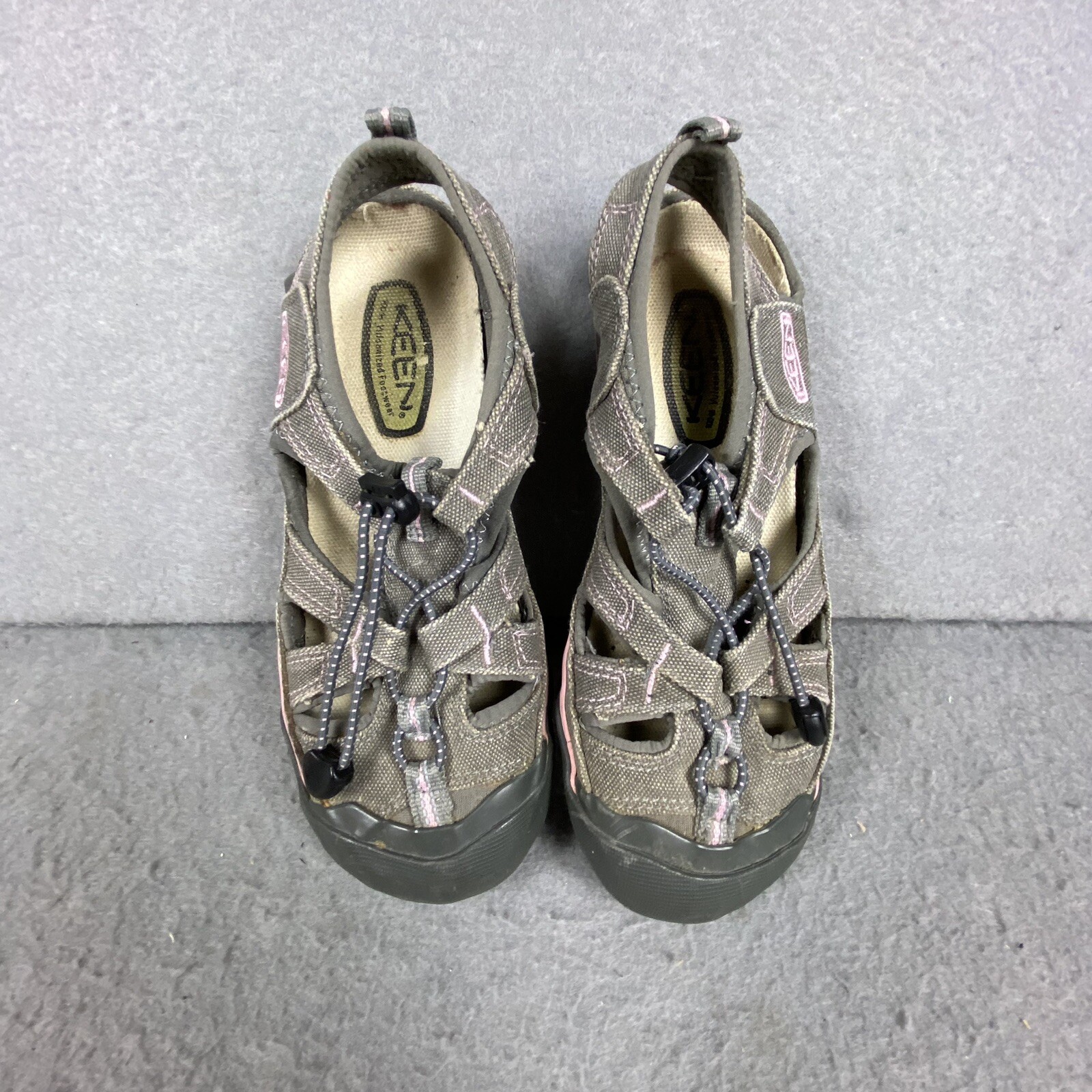 Keen Sandali Donna 7 5 Sussurri Sport Escursionismo Outdoor Scarpe Rosa Abbronzato Regolabili