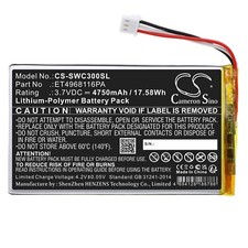 BATTERIE 4750mAh Type ET4968116PA For Swing Caddie SC300 Portable Golf Monitor