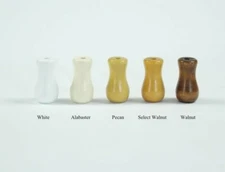 1 1/4 inch WOOD BLIND CORD TASSEL - Select Finish - Vase Design