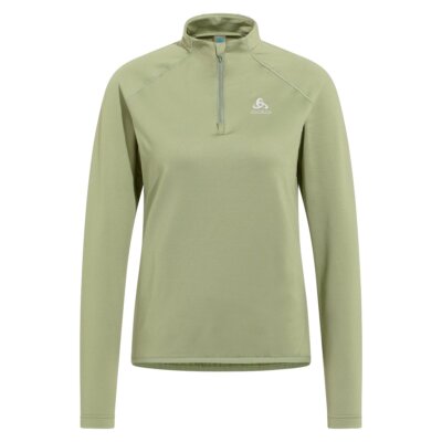 Odlo Damen Carve Light Mid Layer mit Halbreißverschluss Fleeceoberteil