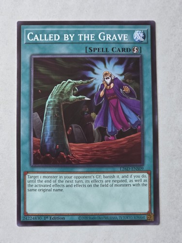 Called by the Grave L26D-ENS09 YuGiOh Legendary Modern Decks 2026 card