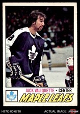 1977 O-Pee-Chee #64 Jack Valiquette Maple Leafs 6 - EX/MT
