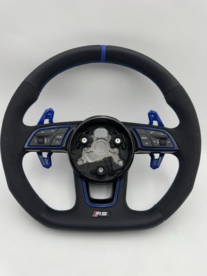 B9 2018 2019 Audi S4 S5 A3 A4 A5 Q5 Flat Bottom Steering Wheel