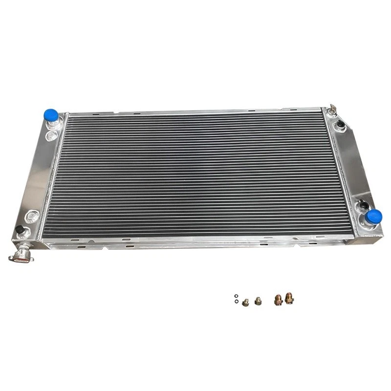 4 Row Aluminum Radiator for 1988-99 Chevy GMC C/K 1500 2500 3500 Truck 5.7 7.4L Foto 2 de 4