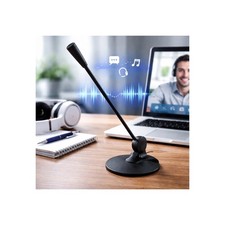 iMicro SP-IMMICVC Desktop Microphone PC Computer Stick Mic for Voice Recording