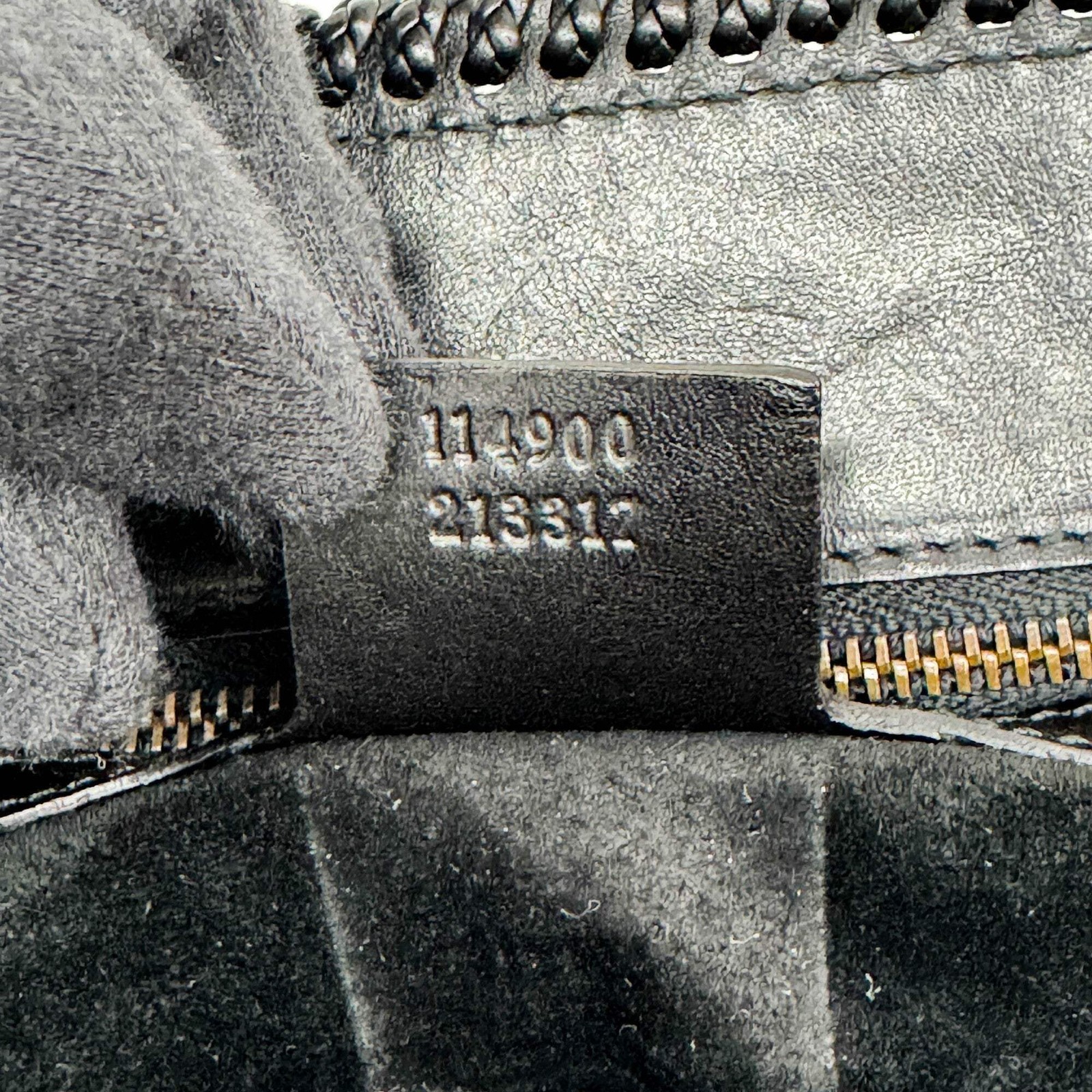 GUCCI Horsebit Black Python Embossed Leather Hobo… - image 17