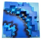 LEGO 6024px1 Raised Baseplate 32x32 Blue Black Aquazone, Free Delivery!