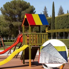 Roof Cover Tarp Replacement for Swing Set for playground For Outdoor 52 by 90