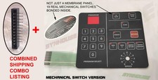 Combo: Sequential Prophet-600 Control Panel w/19 REAL SWITCHES  PCB Connector