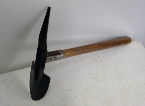VTG ANTIQUE HAND HOE WOOD HANDLE FARM TOOL HOME DECOR GARDEN DIGGER