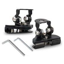 2PCS LED Light Bar Mounting Brackets, Universal Hood Light Mounts, Adjustable