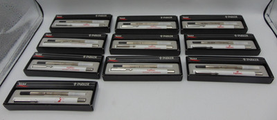 Parker Vector Roller Ball Pen in Box  LIPTON TEA Rollerball Lot (10 Pack) Black